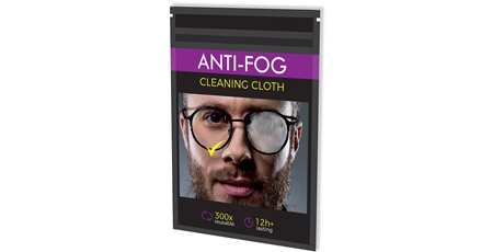 Hadřík z mikrovlákna ANTI-FOG CLEANING CLOTH